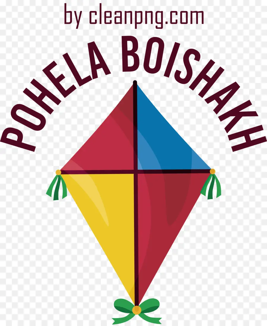 Pohela Boishakh，Cometa Colorida PNG