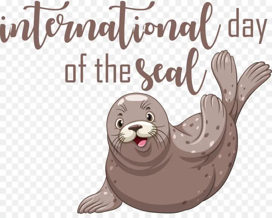 Día Internacional De La Foca，Sello PNG