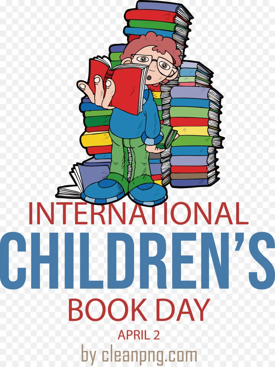 Día Internacional Del Libro Infantil，Día Del Libro Infantil PNG