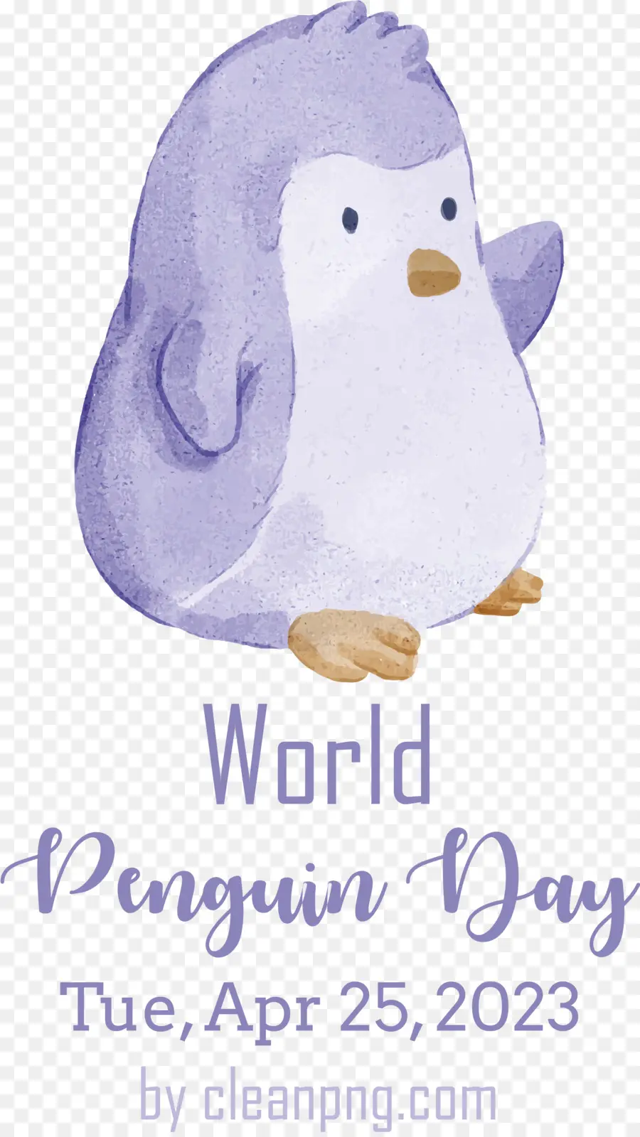 Día Mundial Del Pingüino，Ilustración De Pingüino PNG