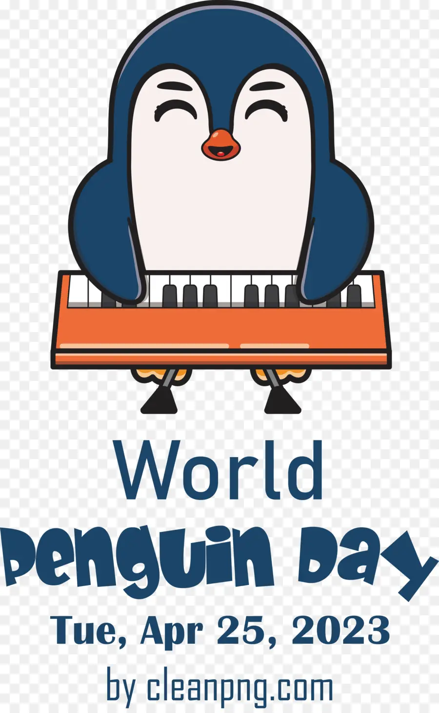 Día Mundial Del Pingüino，Pingüino PNG