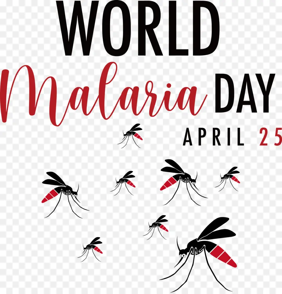 El Día Mundial Del Paludismo，Día De La Malaria PNG