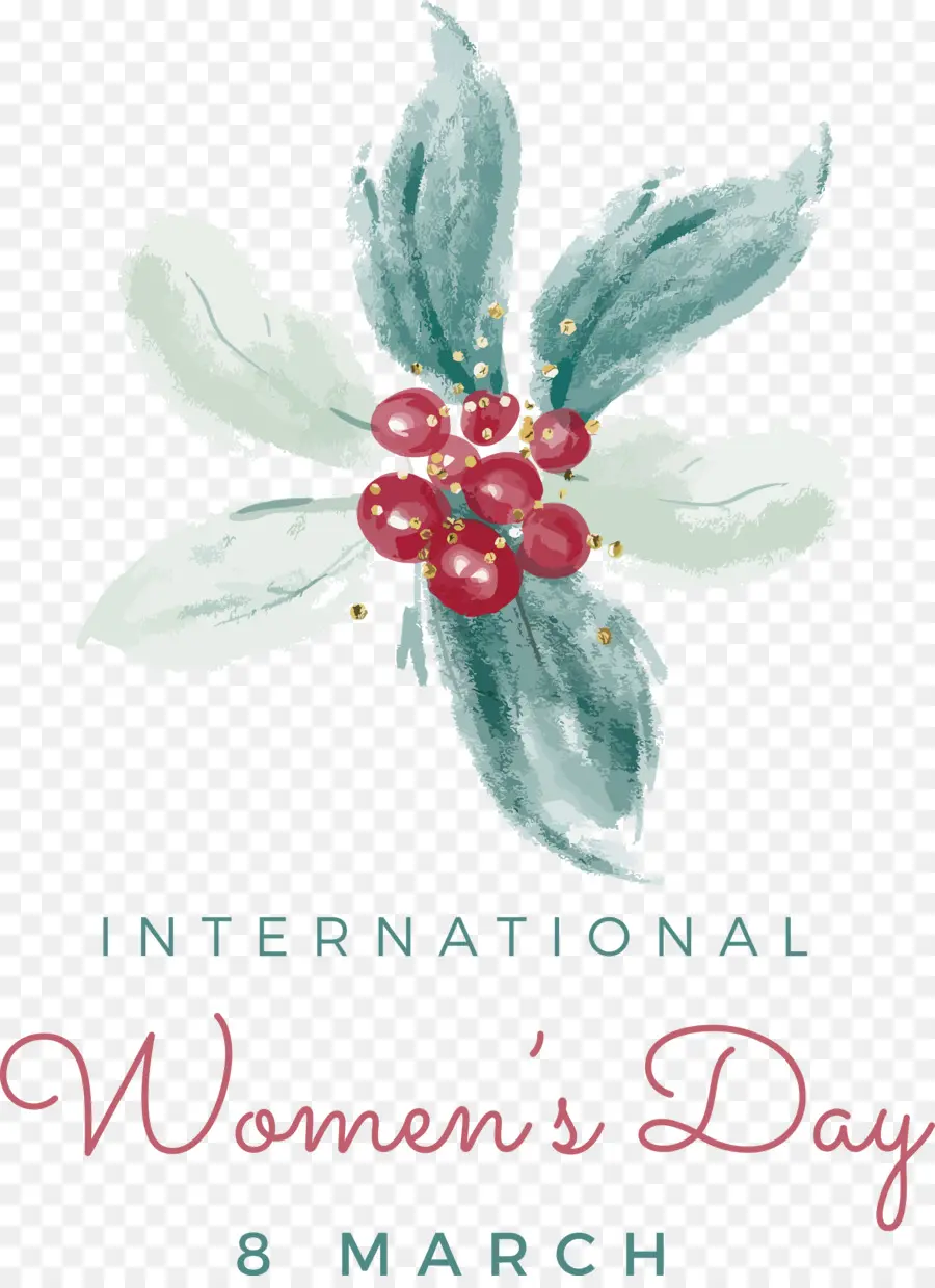 Día Internacional De La Mujer，Flor PNG