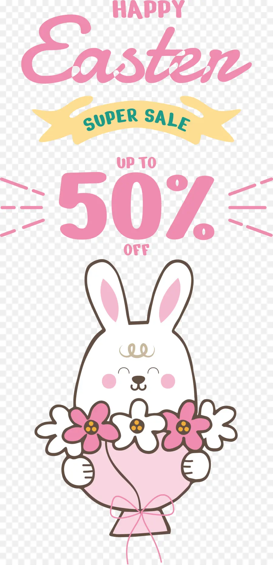 Feliz Pascua，Súper Venta PNG