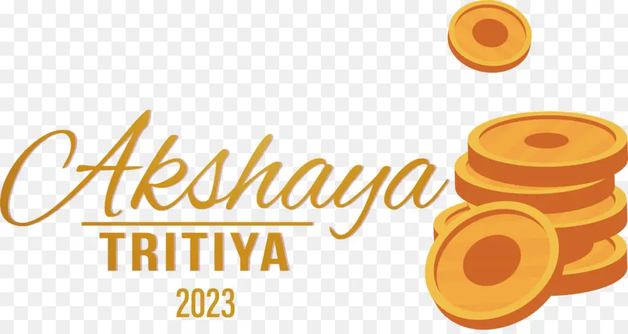 Feliz Akshaya Tritiya，Pila De Monedas PNG