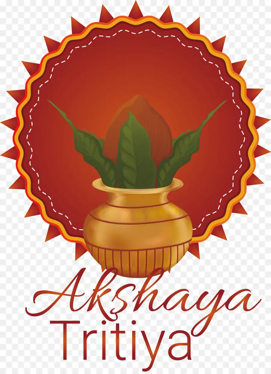 Feliz Akshaya Tritiya，Kalash PNG