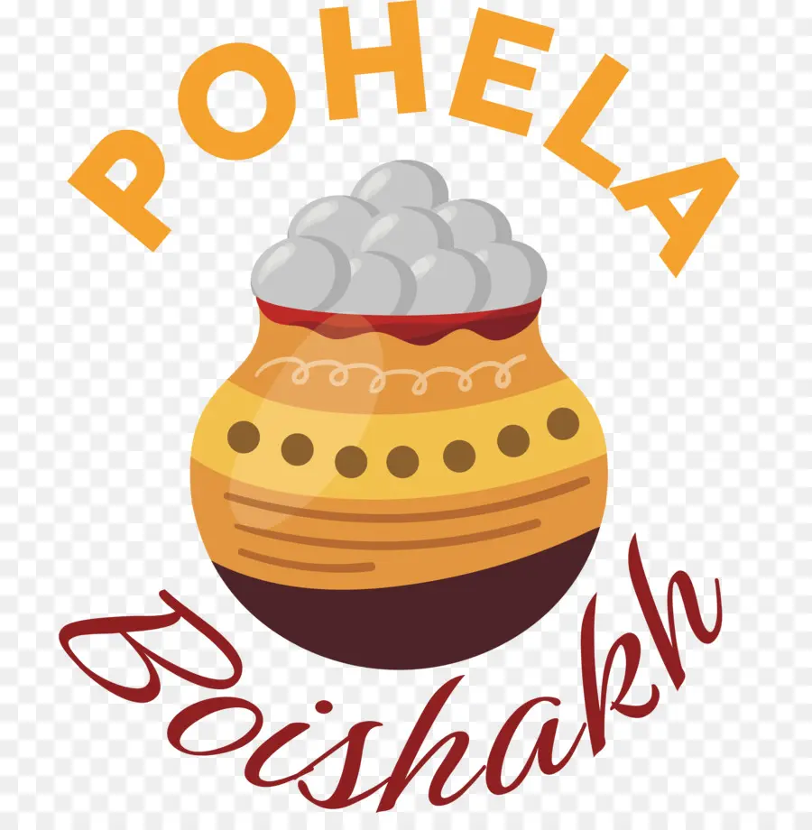 Pohela Boishakh，Maceta Decorada PNG