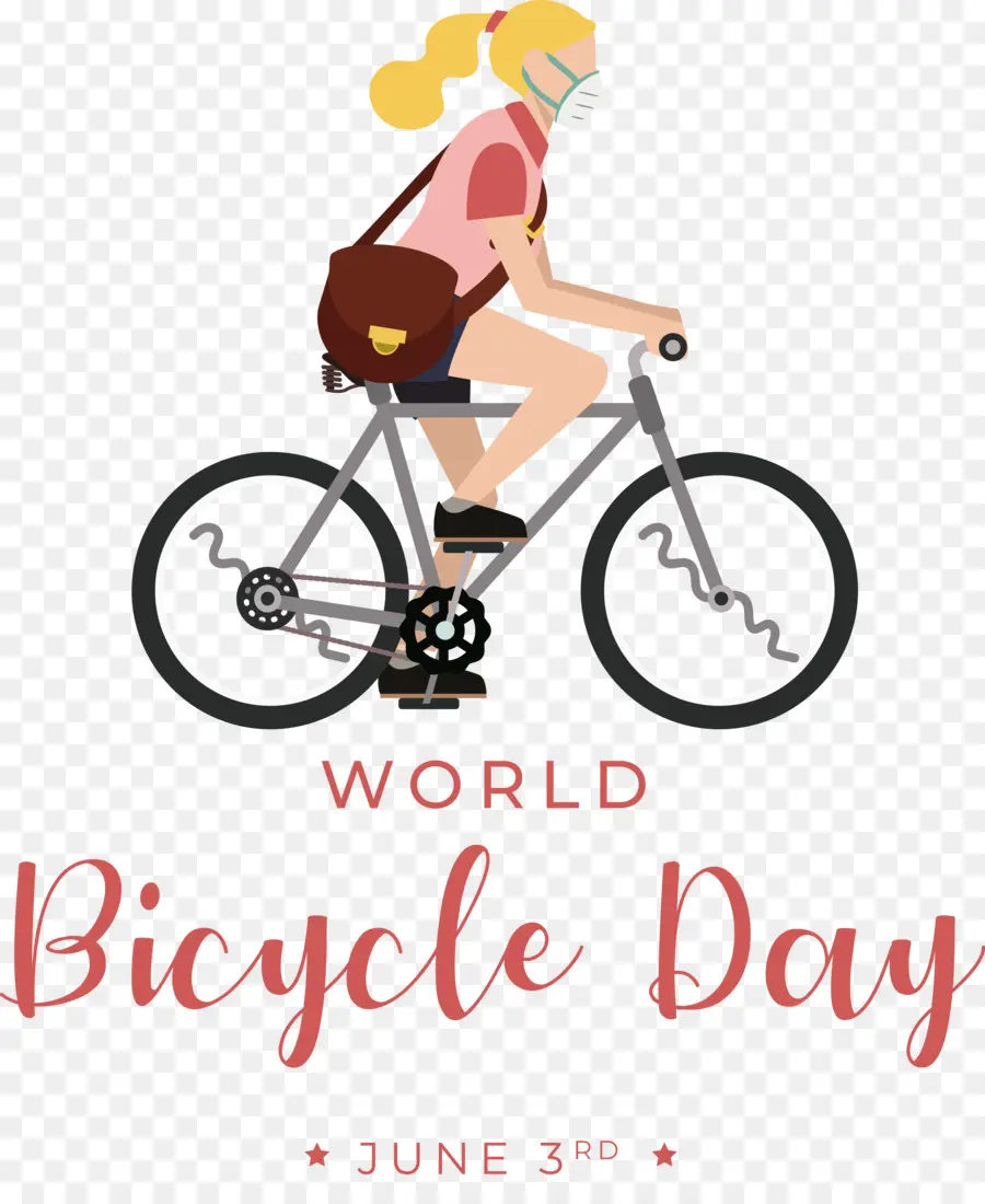 Día Mundial De La Bicicleta，El Día De La Bicicleta PNG