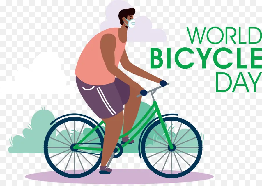 Día Mundial De La Bicicleta，Bicicleta PNG