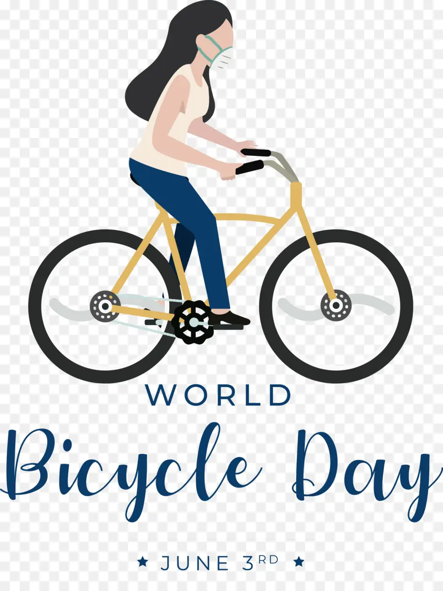 Día Mundial De La Bicicleta，Día De La Bicicleta PNG