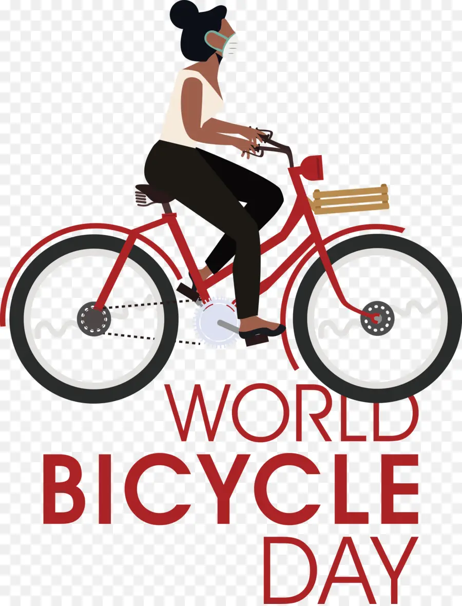 Día Mundial De La Bicicleta，Día De La Bicicleta PNG