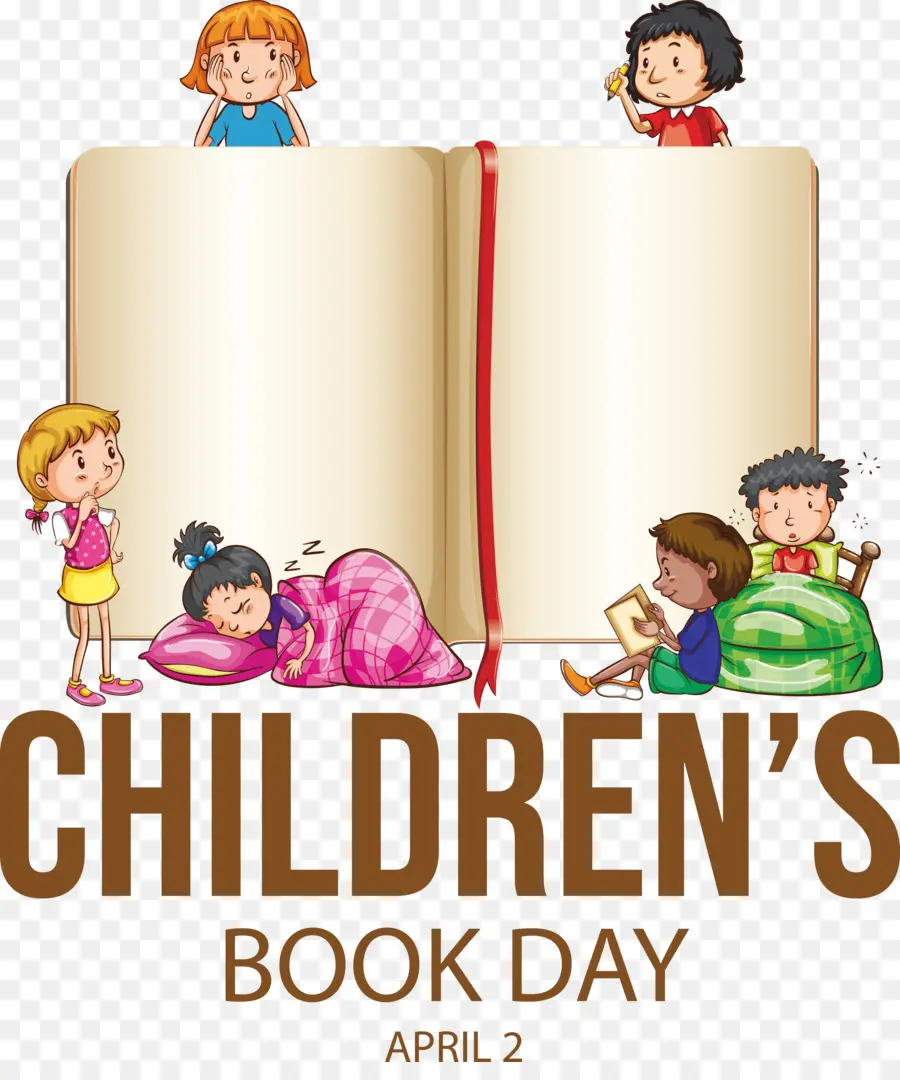 Internacional De Los Niños Para El Día Del Libro，Día Del Libro Para Niños PNG