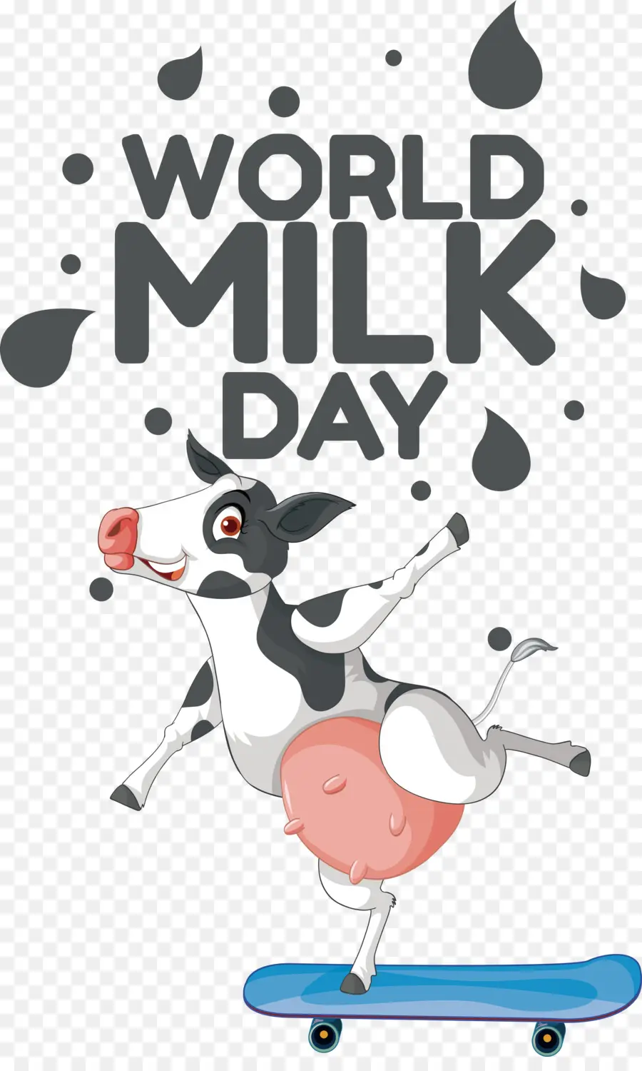 Día Mundial De La Leche，Vaca PNG