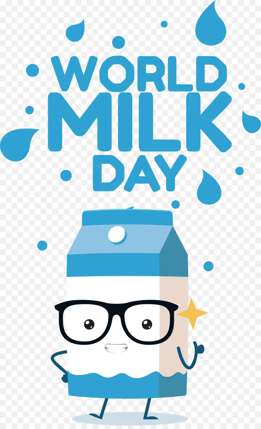 Día Mundial De Leche，La Leche Día PNG