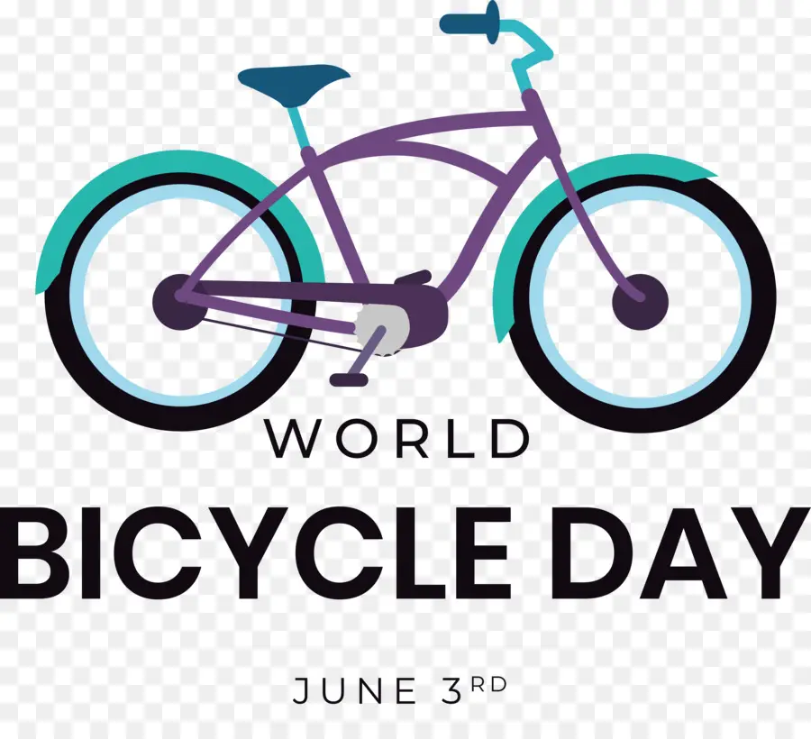 Día Mundial De La Bicicleta，El Día De La Bicicleta PNG