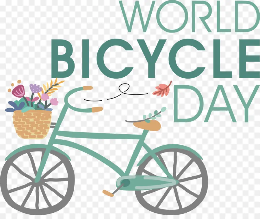 Día Mundial De La Bicicleta，Día De La Bicicleta PNG