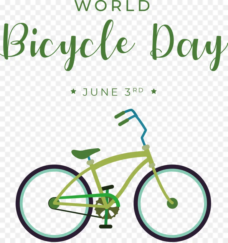 Día Mundial De La Bicicleta，Día De La Bicicleta PNG