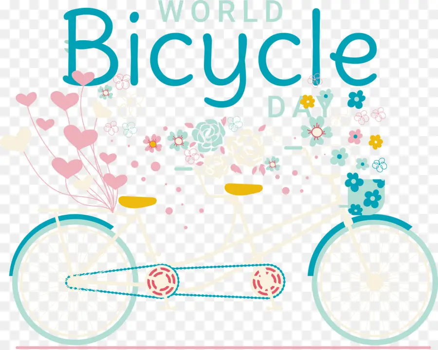 Día Mundial De La Bicicleta，Bicicleta PNG