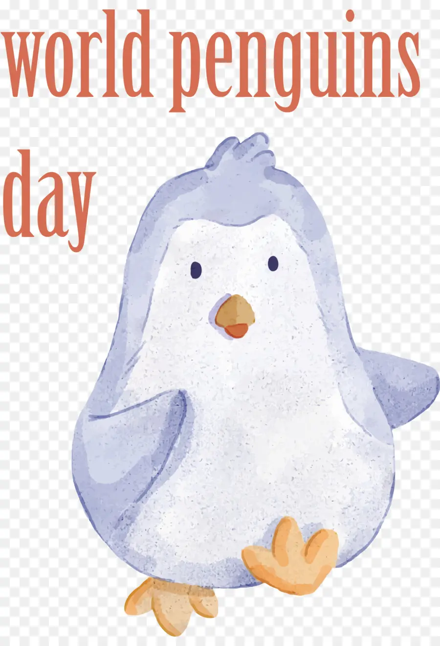 Día Mundial Del Pingüino，Lindo Pingüino PNG