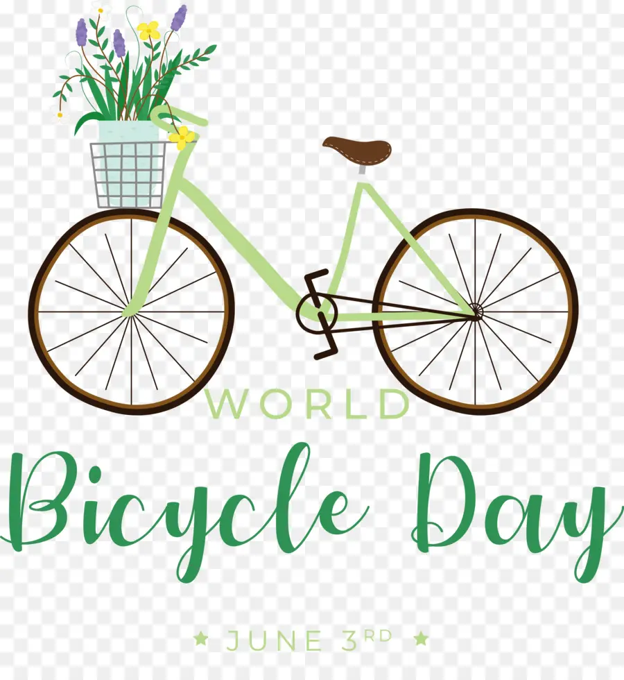 Día Mundial De La Bicicleta，Día Del Mundo De La Bicicleta PNG