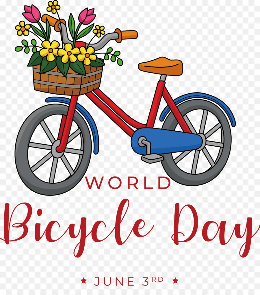 Día Mundial De La Bicicleta，Día Del Mundo De La Bicicleta PNG