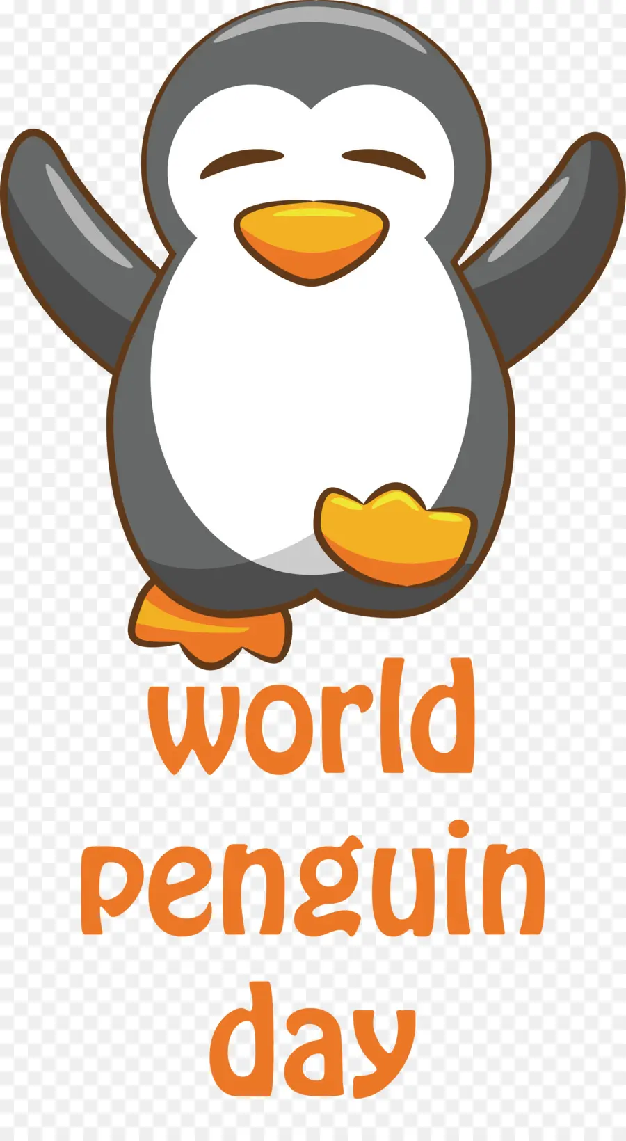 Día Mundial Del Pingüino，Pingüino PNG