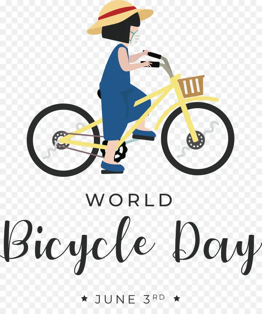 Día Mundial De La Bicicleta，Día Del Mundo De La Bicicleta PNG