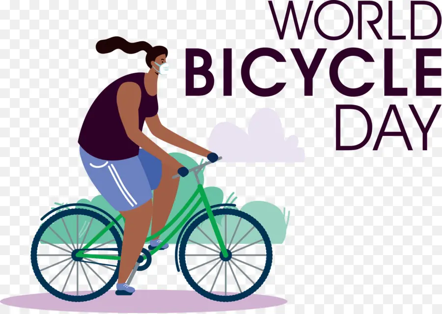 Día Mundial De La Bicicleta，Bicicleta PNG