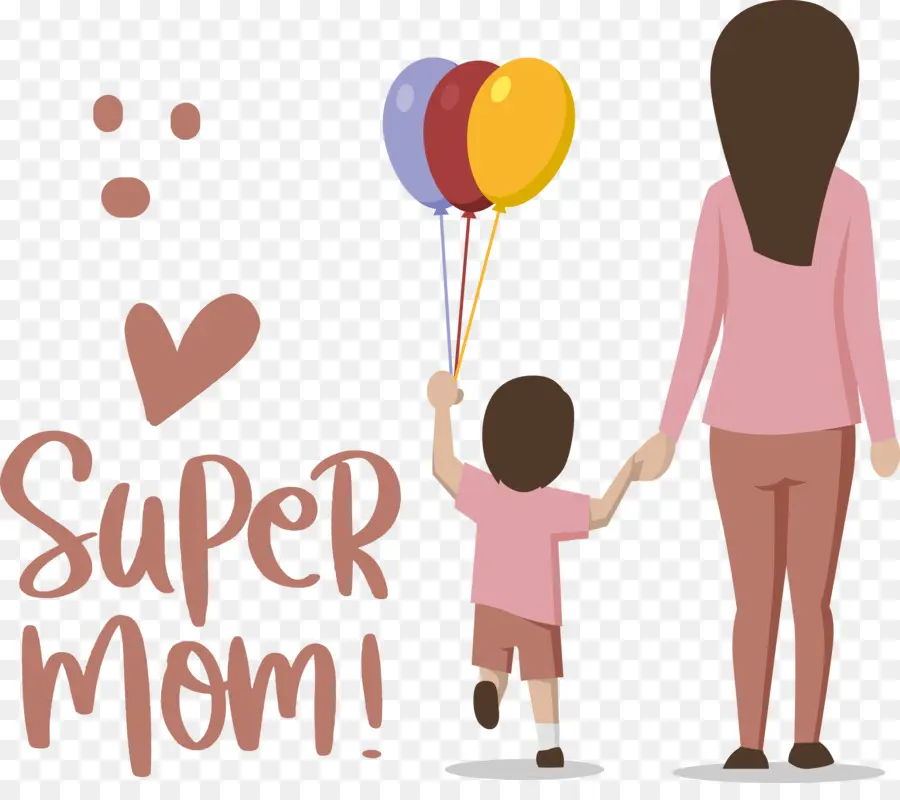 Super Mom，El Día De Las Madres PNG