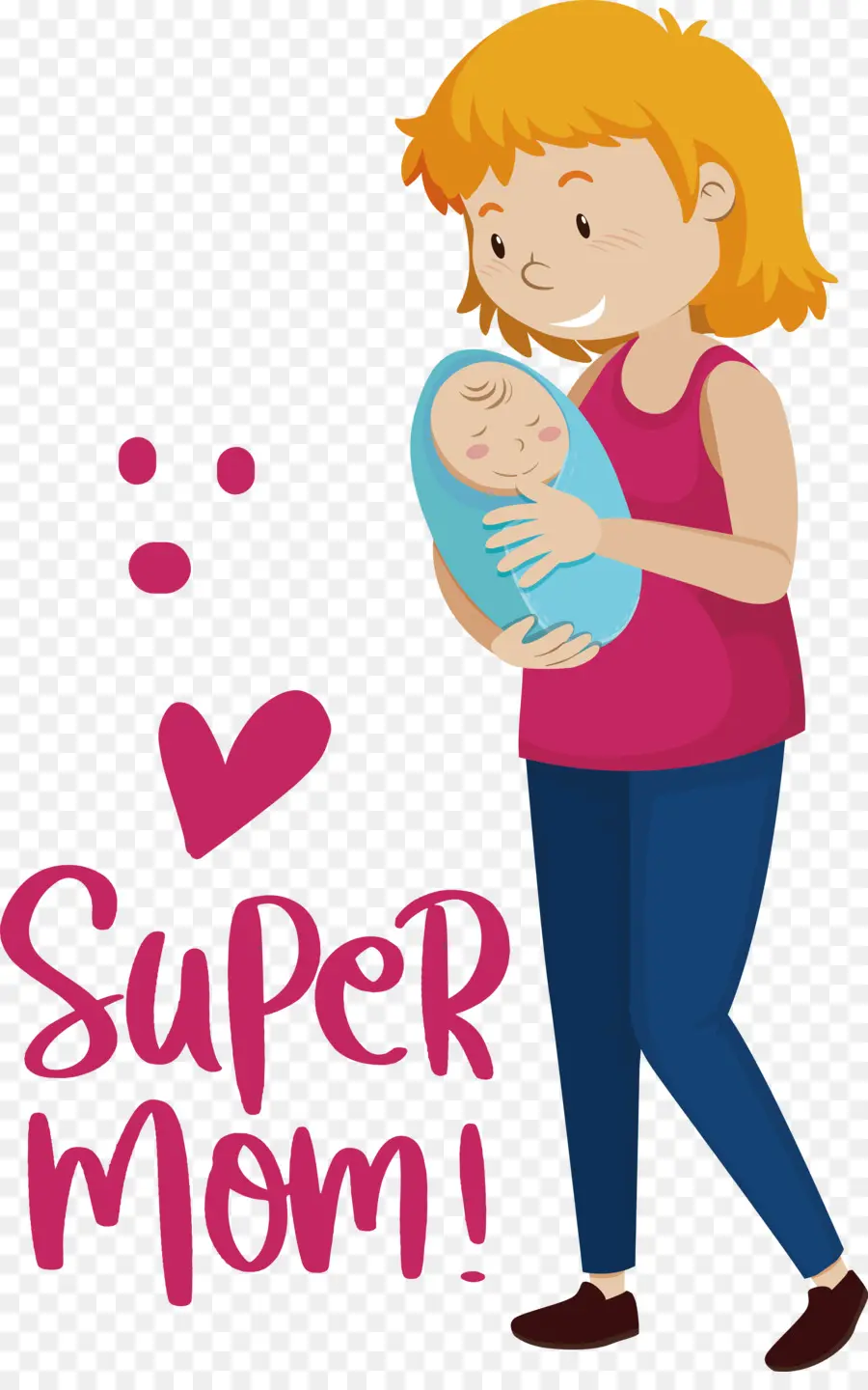 Super Mom，El Día De Las Madres PNG