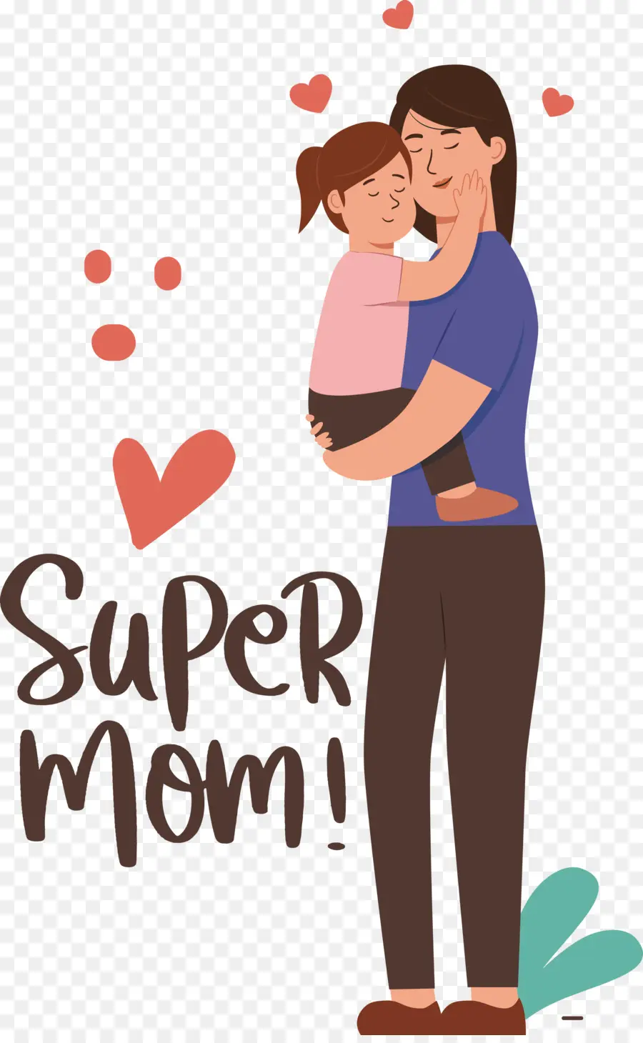 Super Mom，El Día De Las Madres PNG