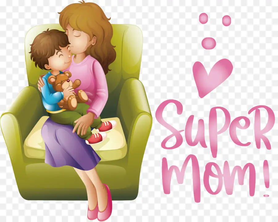 Super Mom，El Día De Las Madres PNG