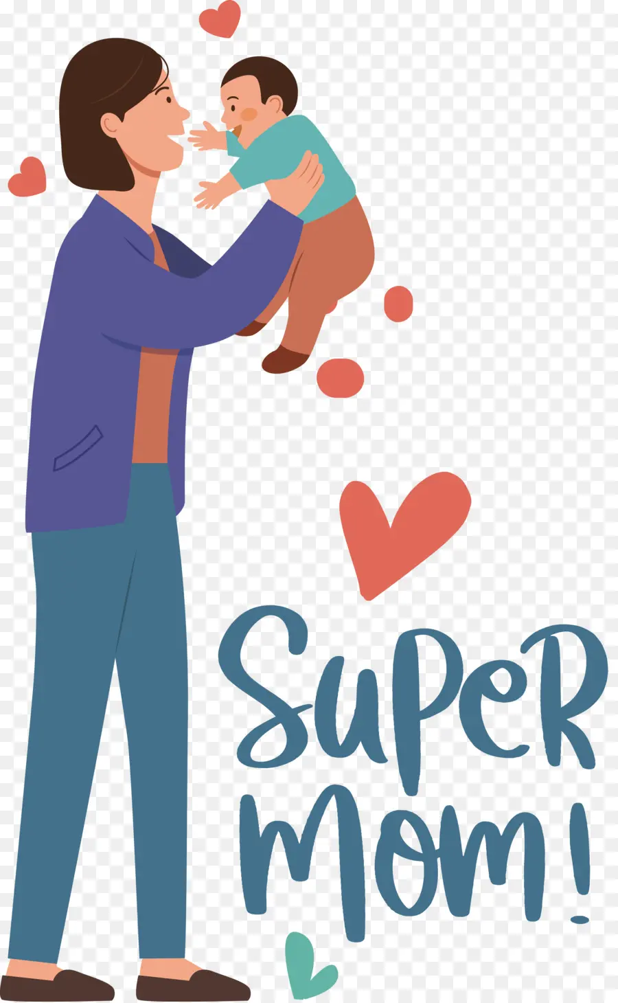 Super Mom，El Día De Las Madres PNG