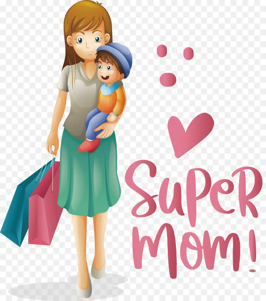 Super Mom，El Día De Las Madres PNG