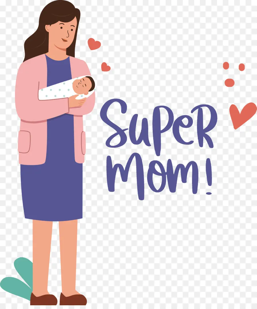 Super Mom，El Día De Las Madres PNG