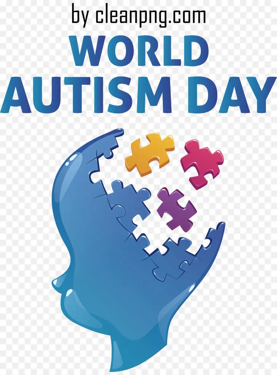 Día De Concientización Del Autismo，Día Mundial De Concienciación Del Autismo PNG