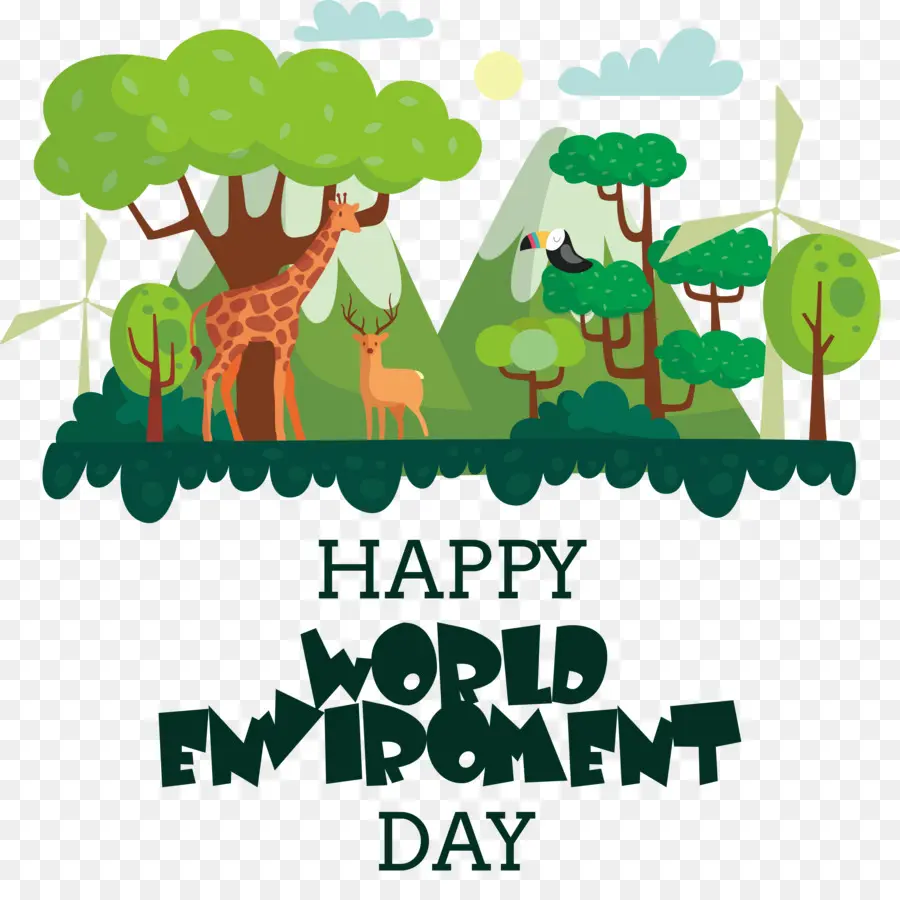 El Día Del Medio Ambiente，Día Mundial Del Medio Ambiente PNG
