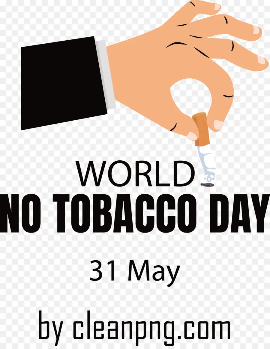 Día Mundial Sin Tabaco，Día Sin Tabaco PNG