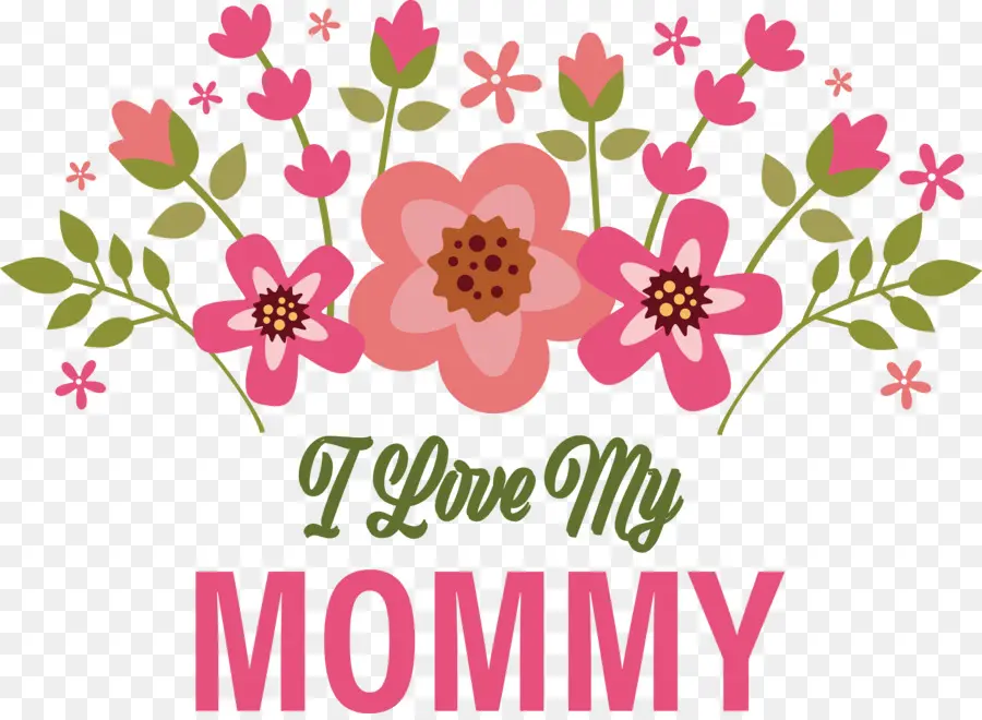 Amo A Mi Mamá，El Día De Las Madres PNG