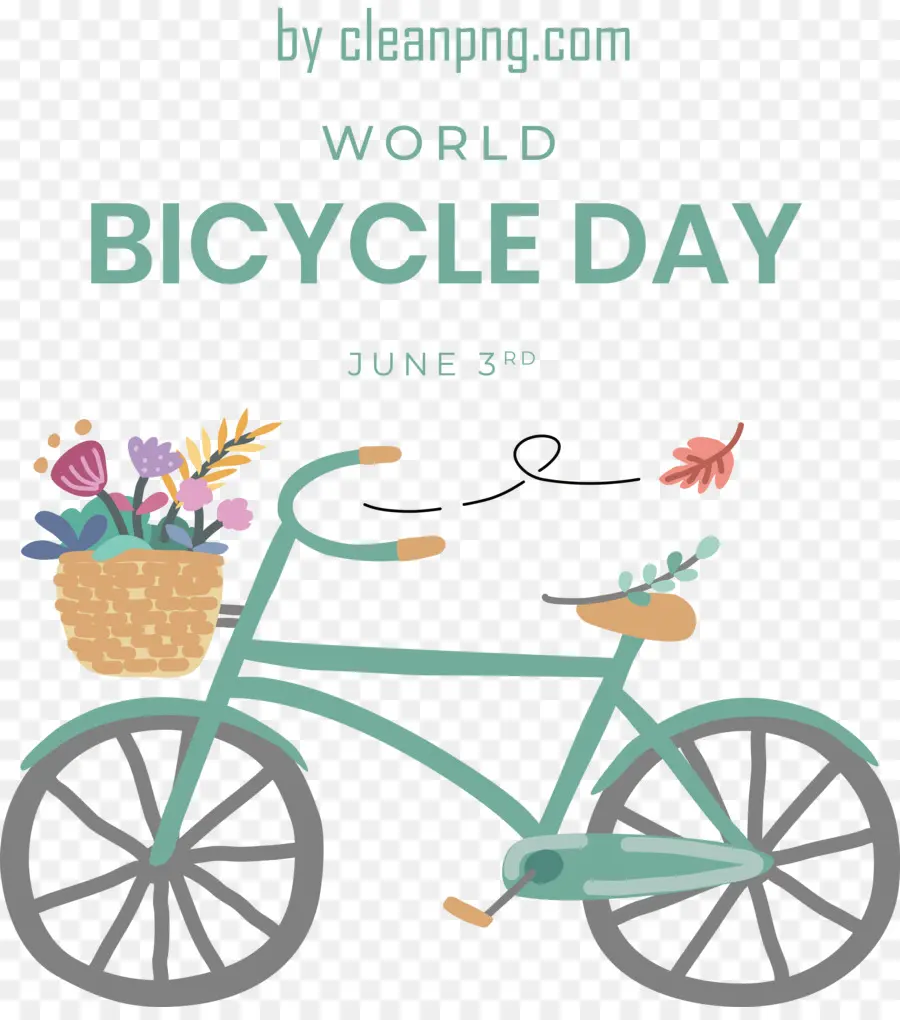 Día Mundial De La Bicicleta，Bicicleta PNG