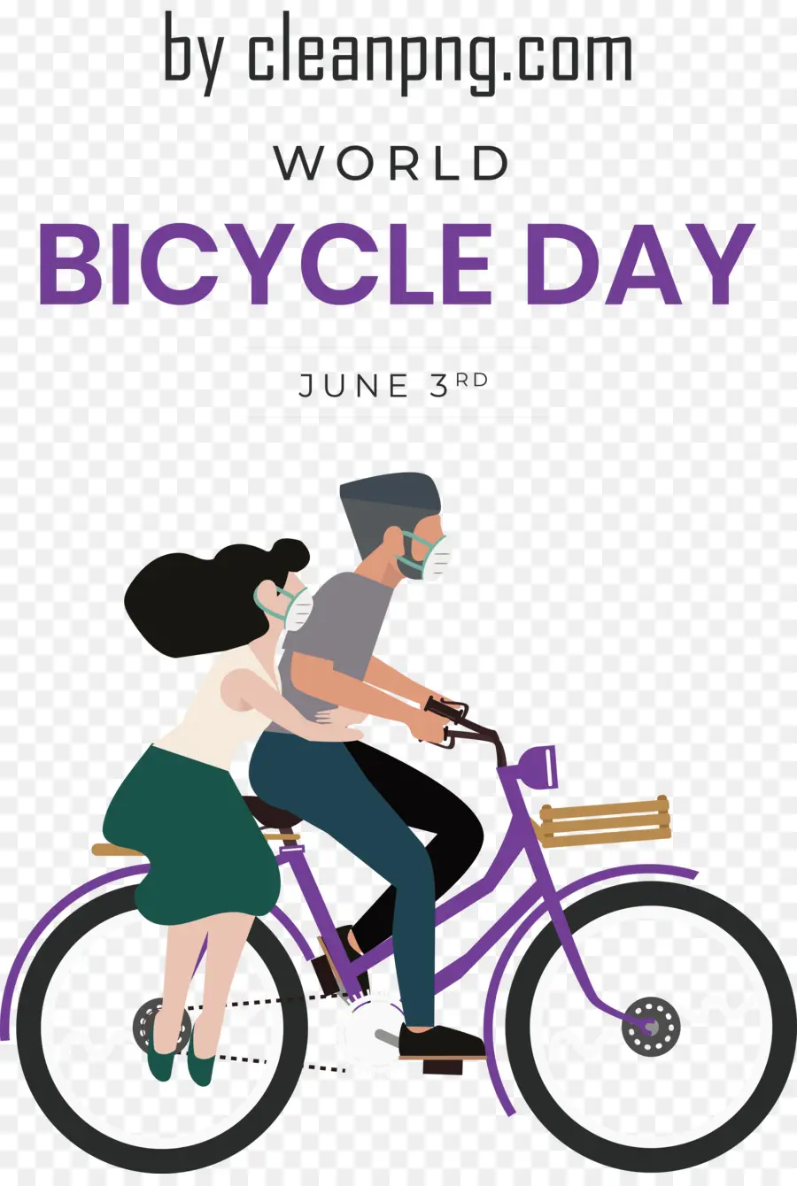 Día Mundial De La Bicicleta，Bicicleta PNG