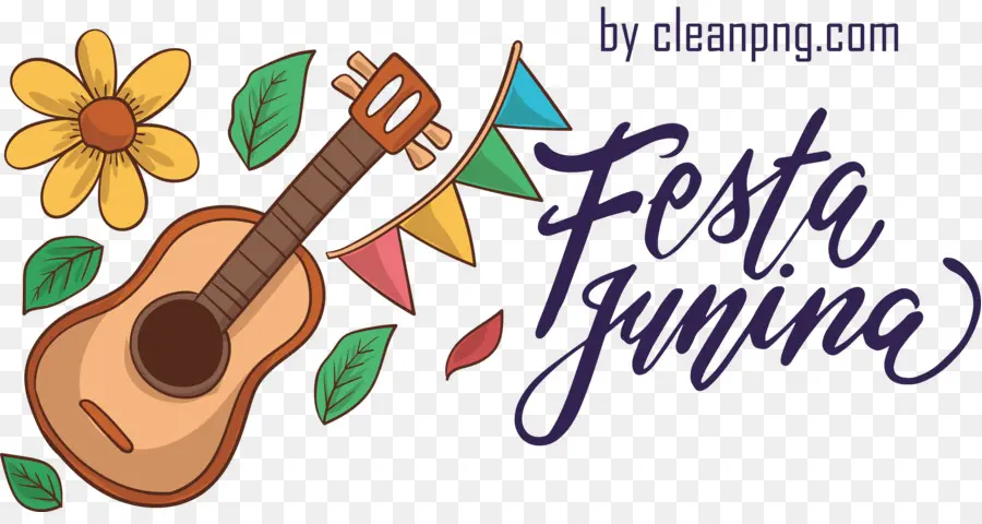 Fiesta Junina，Guitarra PNG