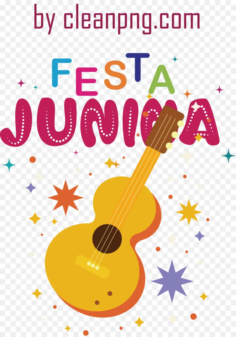 Fiesta Junina，Guitarra PNG