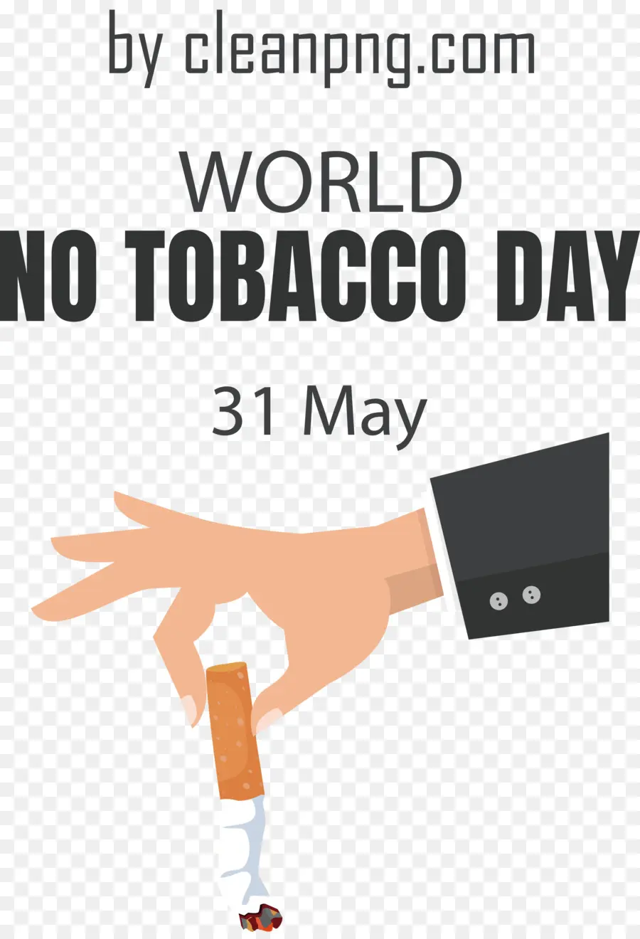 Día Mundial Sin Tabaco，Día Sin Tabaco PNG