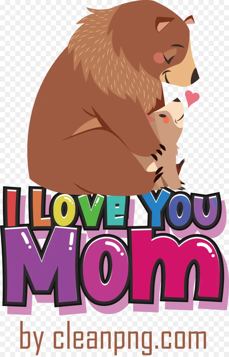 Te Amo Mamá，El Día De Las Madres PNG