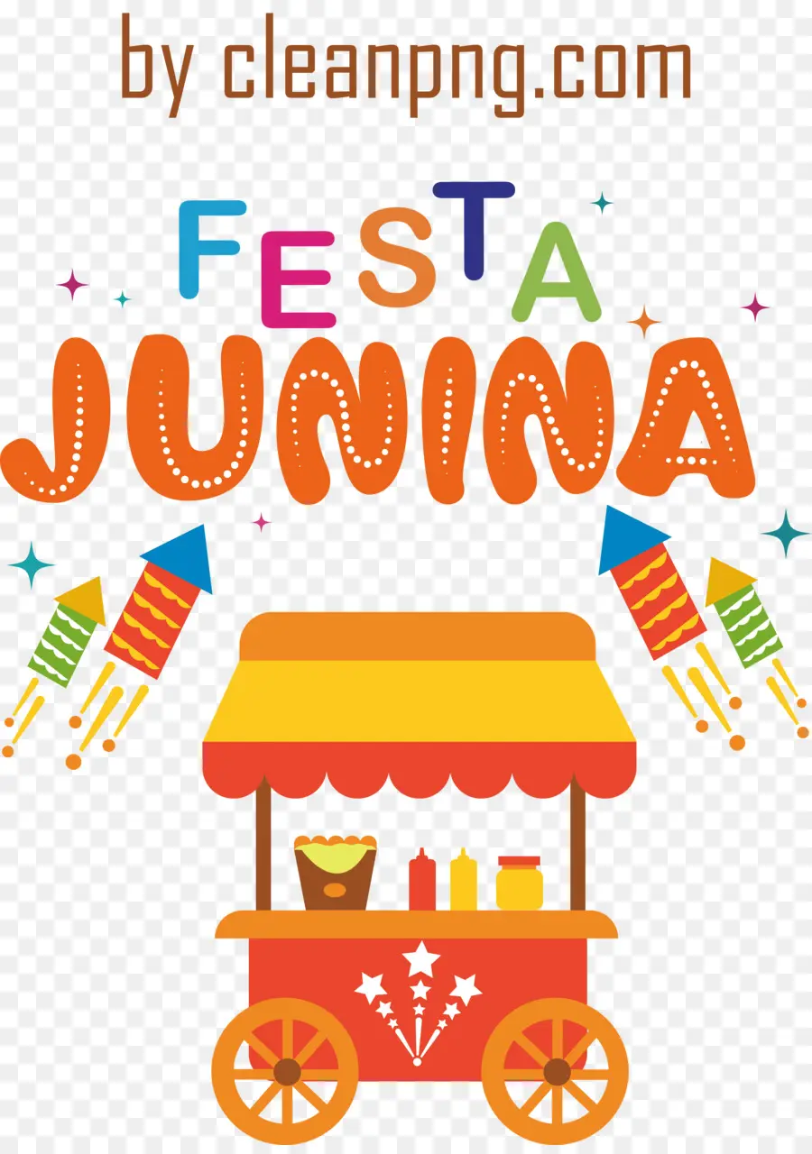 Fiesta Junina，Carrito De Comida PNG