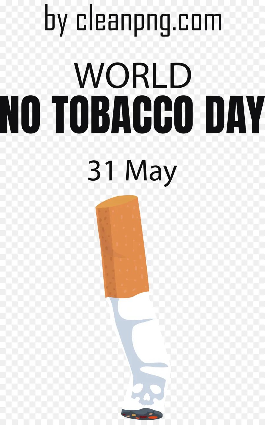 Día Mundial Sin Tabaco，Día Sin Tabaco PNG