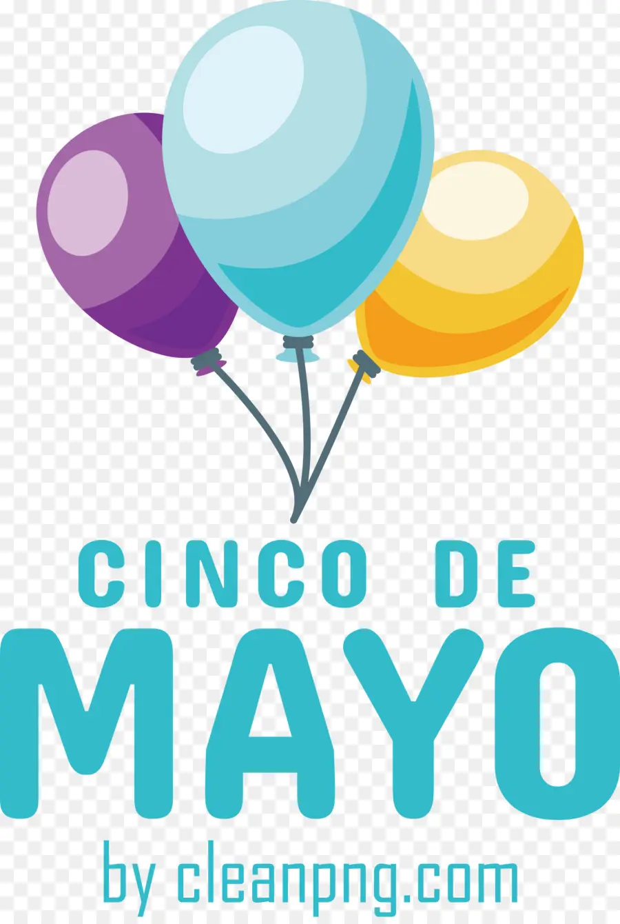 Cinco De Mayo，Globos PNG