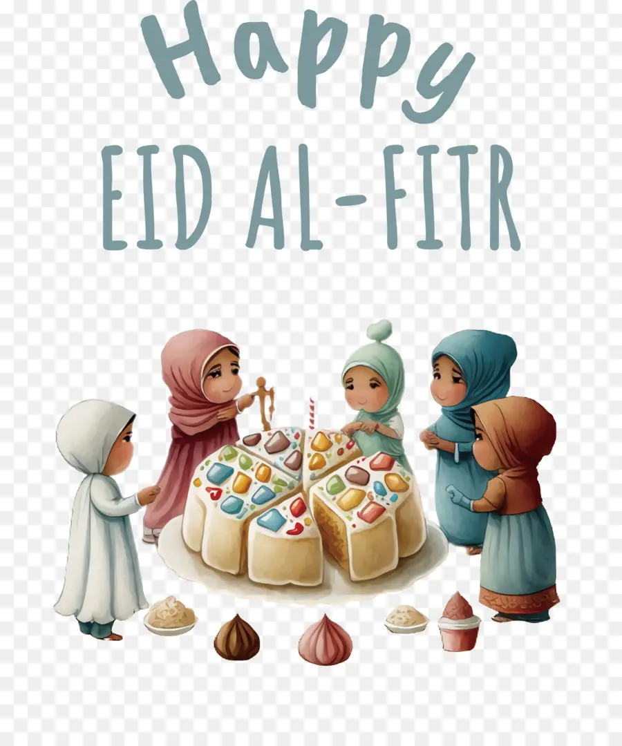 Juramento Alfitr，Dulce Eid PNG