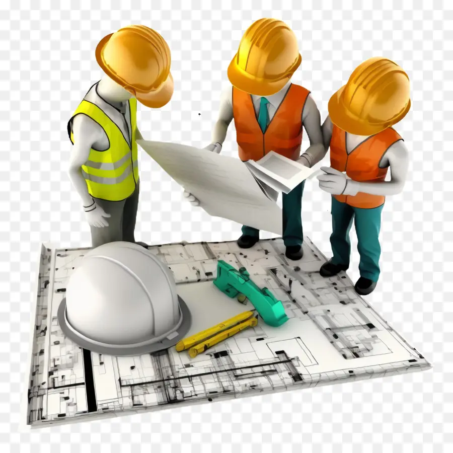 Ingenieros Y Constructores，Trabajo De Planificación PNG